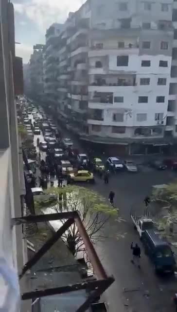 Rebel Force enter the Coastal City of Latakia in Northwestern Syria, to cheers from Residents