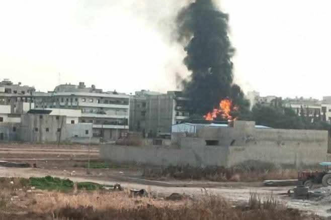 The Turkish warplanes are bombarding the building of Manbij Civil Council