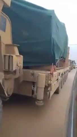 Reportedly Turkish army convoy entered the town of Manbij