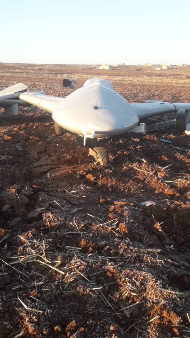 SDF have shot down a drone over Qaraqozak bridge in southern Kobanî countryside