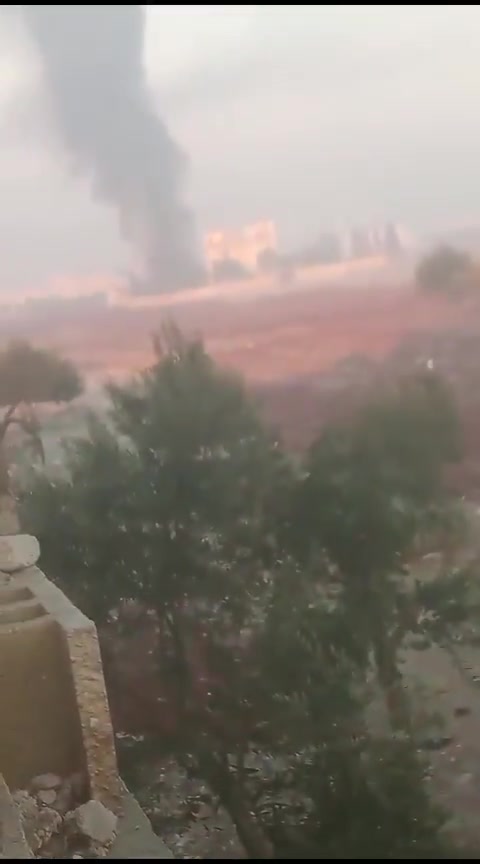 Syria: ammunition went off this morning in area of Termanin.Cause of blast is currently unknown, but possibly linked to the ongoing mine-clearance activities (village is close to the former West Aleppo front)