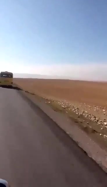 Turkish drones reportedly shelled the convoy to support SDF in the vicinity of Tishrin Dam