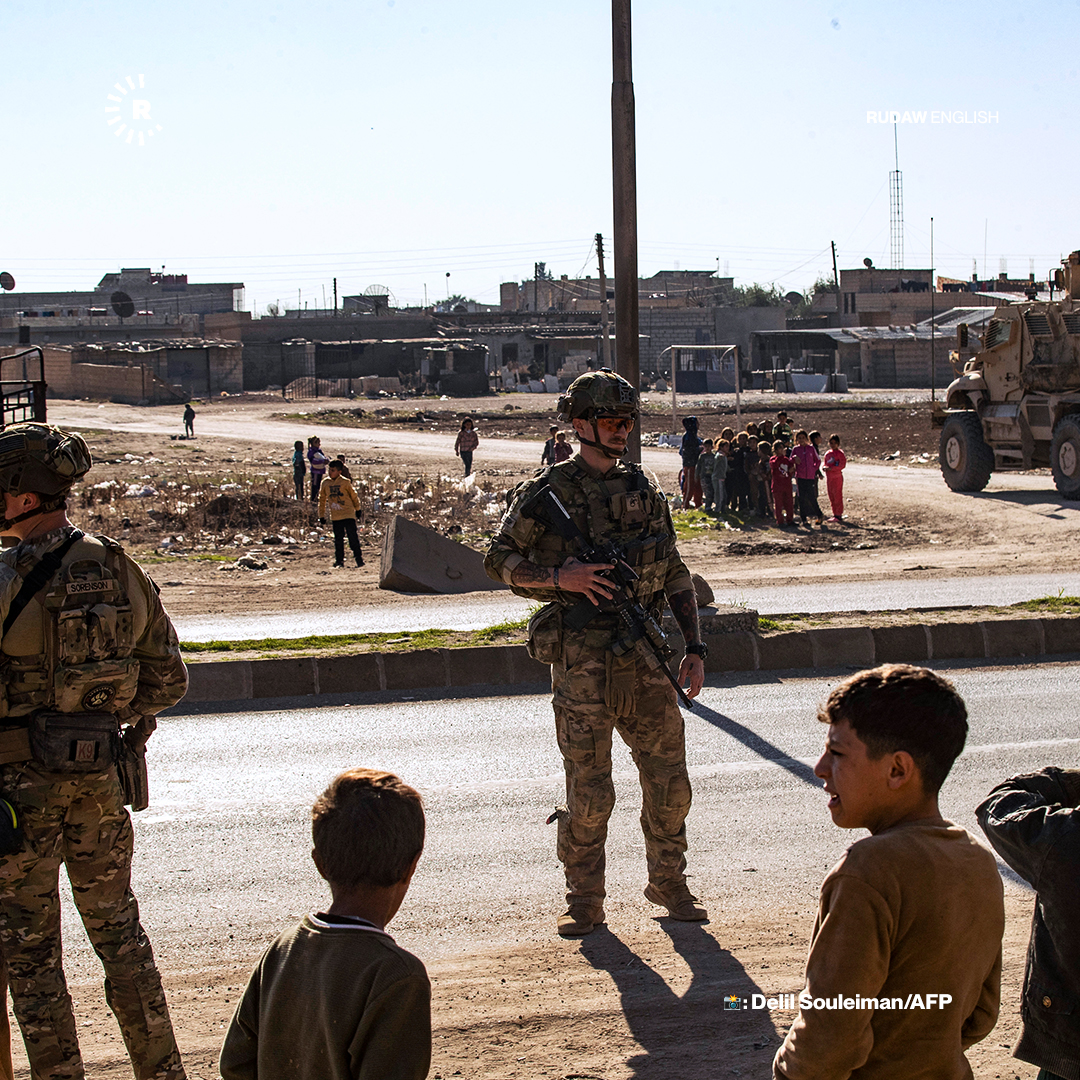 US forces patrolled Qamishli city in northeast Syria (Northern Syria ) on Thursday