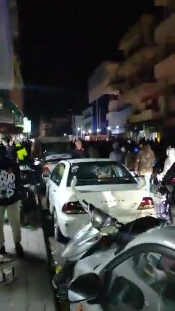 Demonstrations by residents of the Saliba neighborhood in Latakia