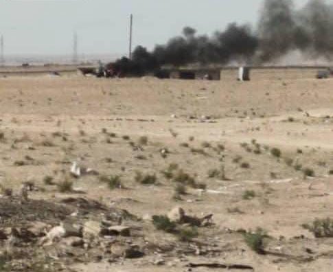 A Turkish drone airstrike targeted a leader in the SDF militia called (Guevara) in the village of Al-Tarwazia in the northern countryside of Raqqa a short while ago.