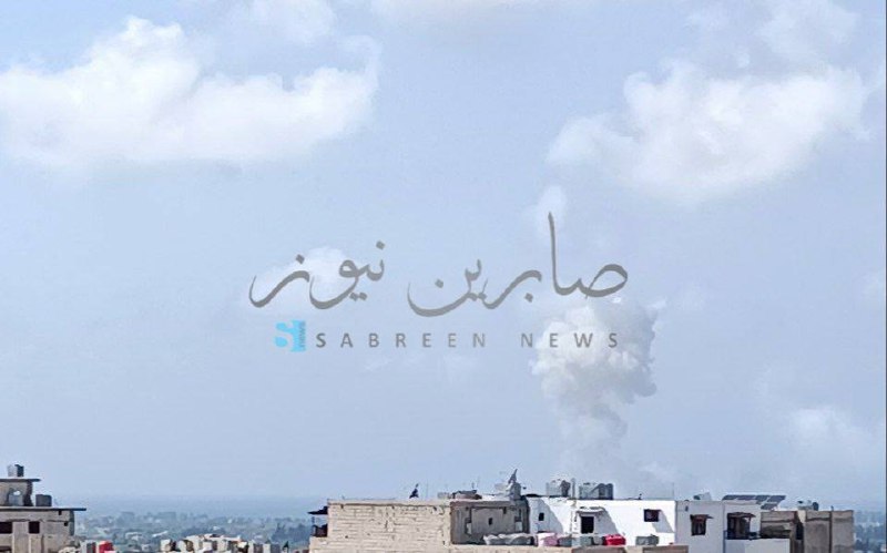 Columns of smoke rise from Mina al-Bayda in the vicinity of Latakia.