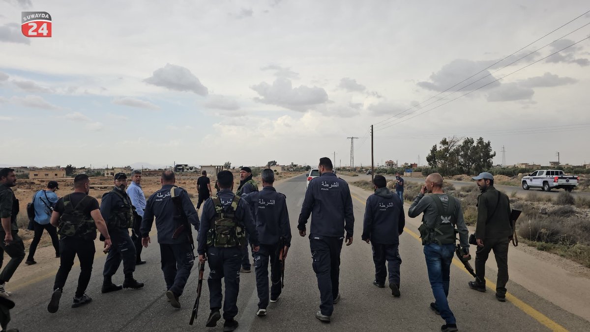 The Governor of Suwayda confirms the local Police of Suwayda is integrated into the Interior Ministry. The commander of the Police isn't from the province (meaning he's appointed by Damascus authorities)