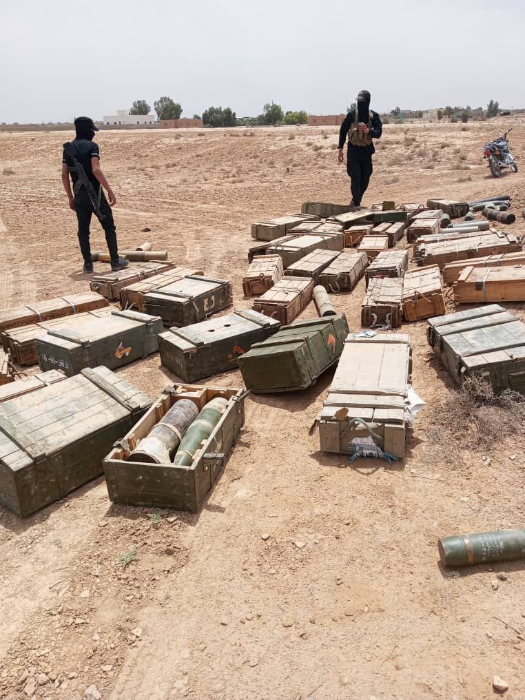 East Syria: the Security forces found a warehouse containing dozens of artillery shells in area of Abukemal (Hari - South Deir ez-Zur), on the border with Iraq. Ammunition was also uncovered in an abandoned building on W. outskirts of Kiswah (South Damascus)