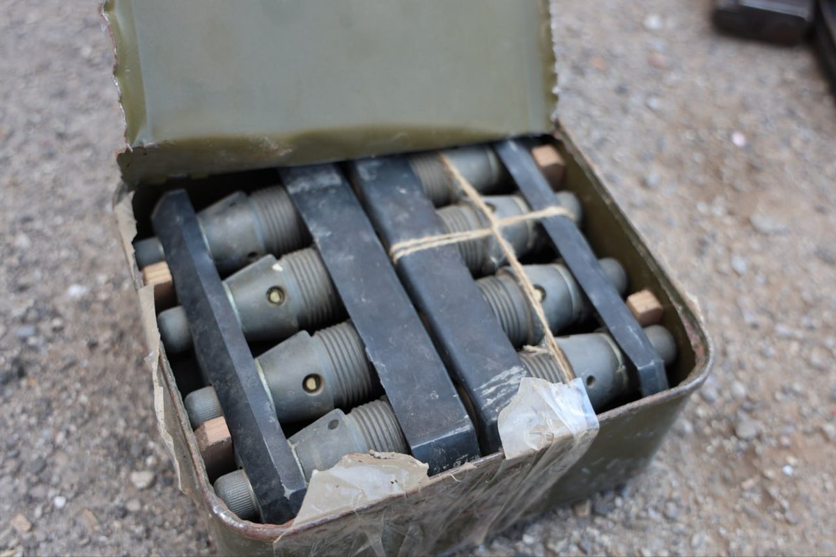 Internal Security: We were able to arrest a number of outlaws in the village of Umm al-Dawali in the Homs countryside, Talkalakh area, and seize a warehouse containing weapons and ammunition.