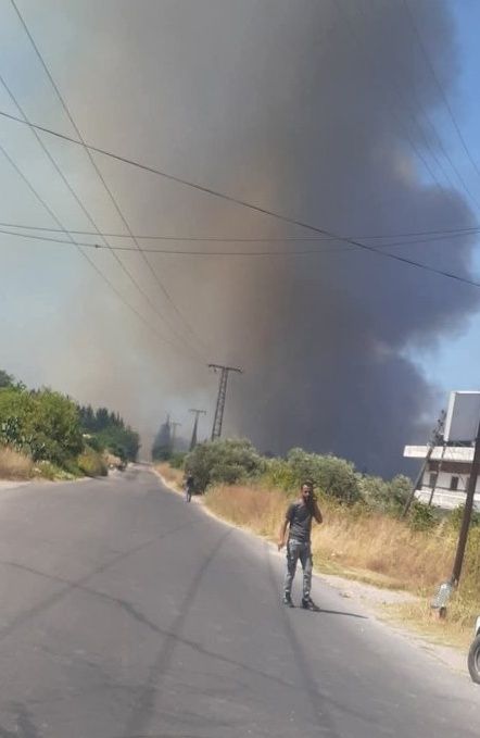 Explosion near Baniyas, following what appears to be a new looting in a former SAA Air Defense base