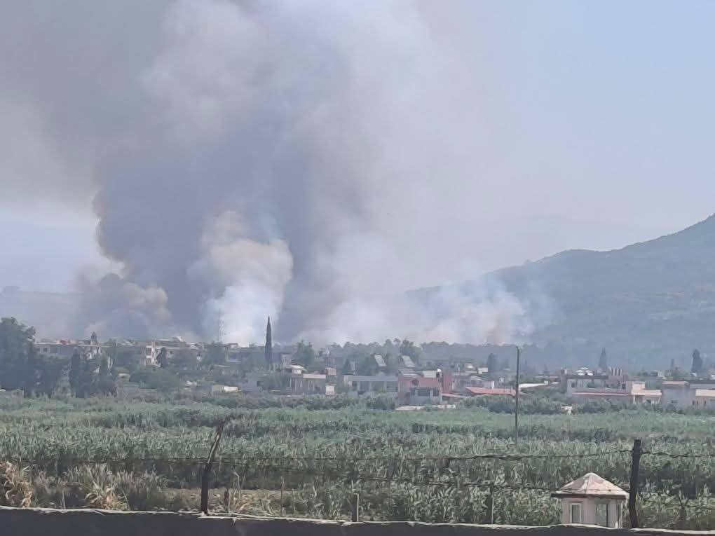 Explosion near Baniyas, following what appears to be a new looting in a former SAA Air Defense base