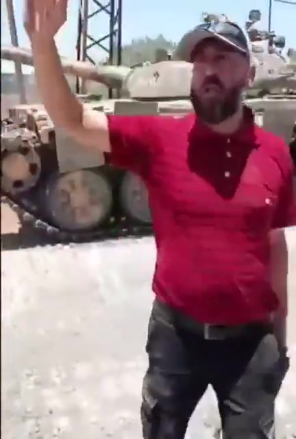 Damascus forces in the town of Taari 