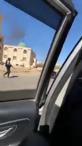 A video of the moment the Syrian army entered the town of Al-Mazra'a in the Sweida countryside after taking control of it.