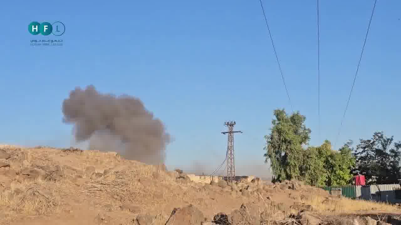 Israeli airstrike(s) just targeted the town of Mazraa (West Suwayda) after it was freshly captured by Damascus forces