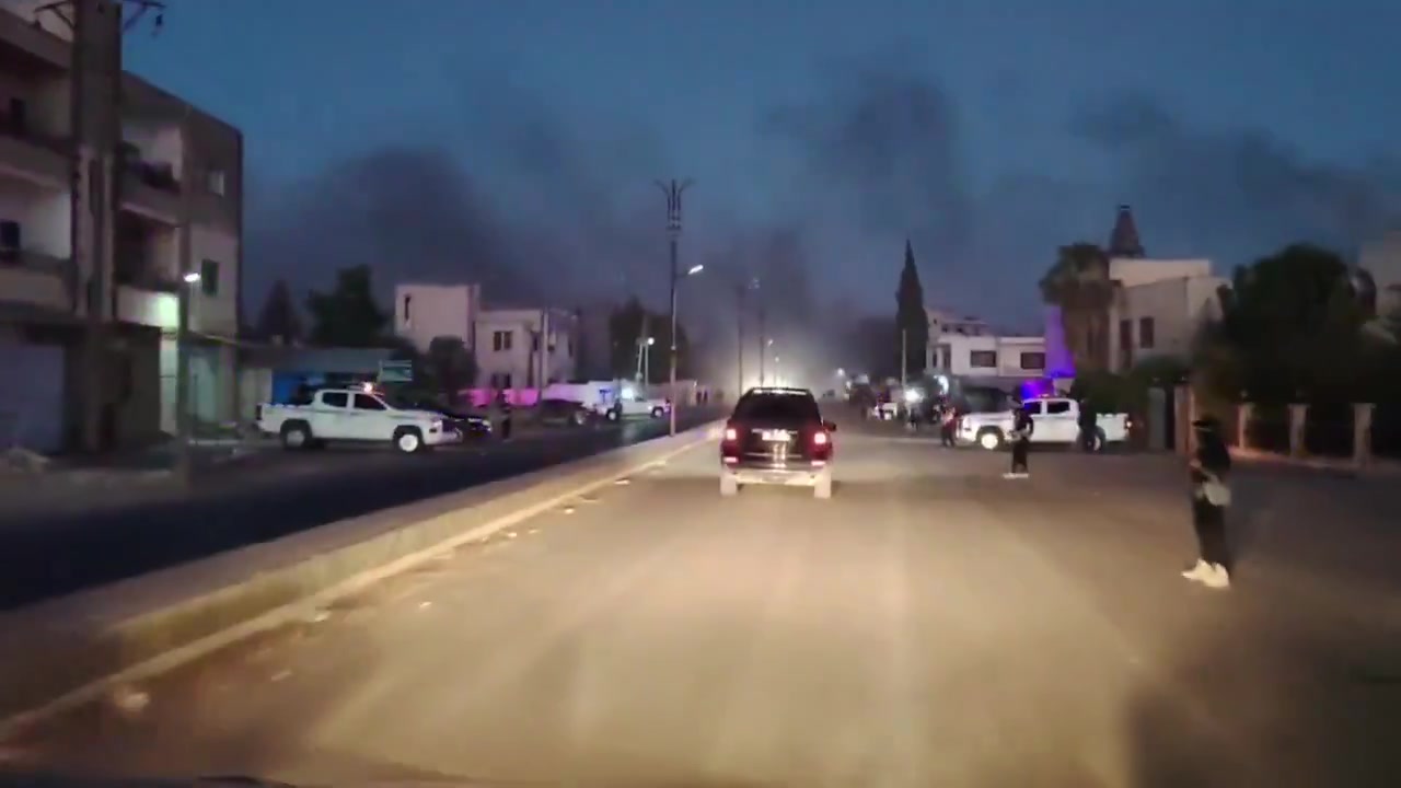 Syrian security forces are deployed in the town of Walgha on the western outskirts of Sweida city, after seizing control of it. Military forces continue to advance toward the center of Sweida governorate.