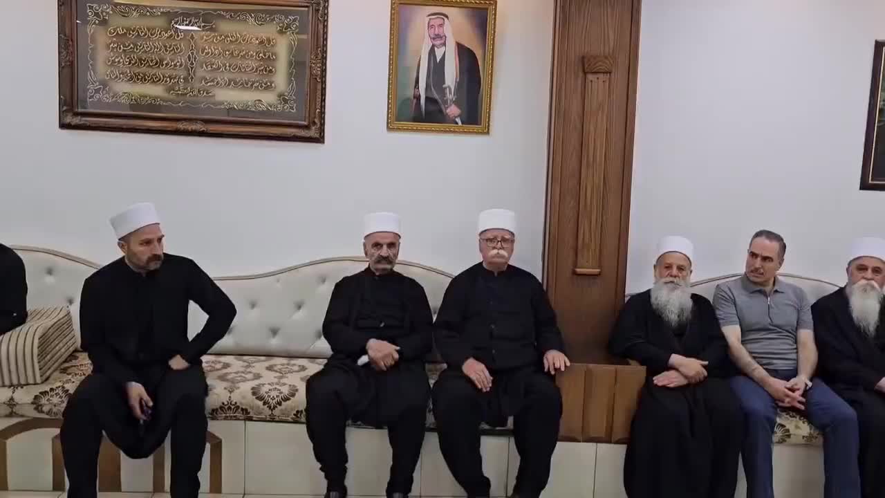 A statement from the activists of As-Suwayda Governorate: After the unfortunate events that have affected As-Suwayda Governorate in recent days, and the large number of victims, and out of concern for stopping the bloodshed and restoring security and stability in the governorate, we in the Sheikhdom of Mind have made our utmost efforts throughout the past months to spare the governorate and the people of the region this bloody confrontation by activating dialogue with the Syrian state