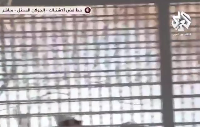 Druze demonstrators from Israel tried to cross the border with Syria to head to Sweida, so the Israeli army fired tear gas at them to prevent them.