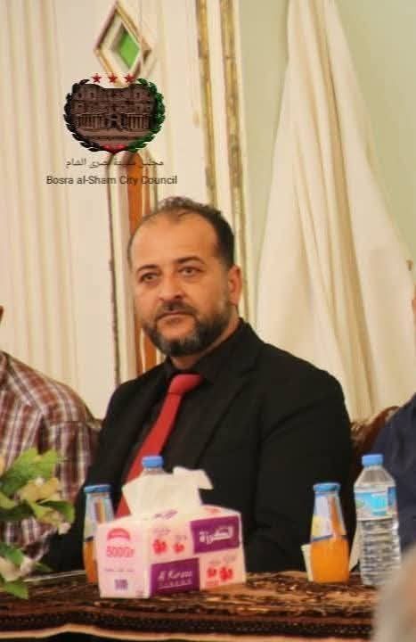 South Syra: Khalid Al-Zaabi, head of Bosra district (E. Daraa), was killed in an Israeli airstrike