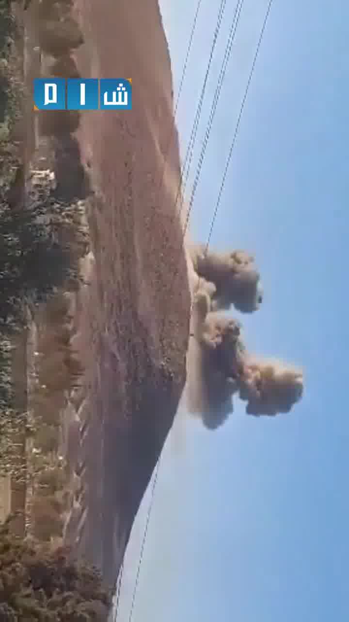 The Israeli targets the Jabab Regiment in the Daraa countryside with several airstrikes.