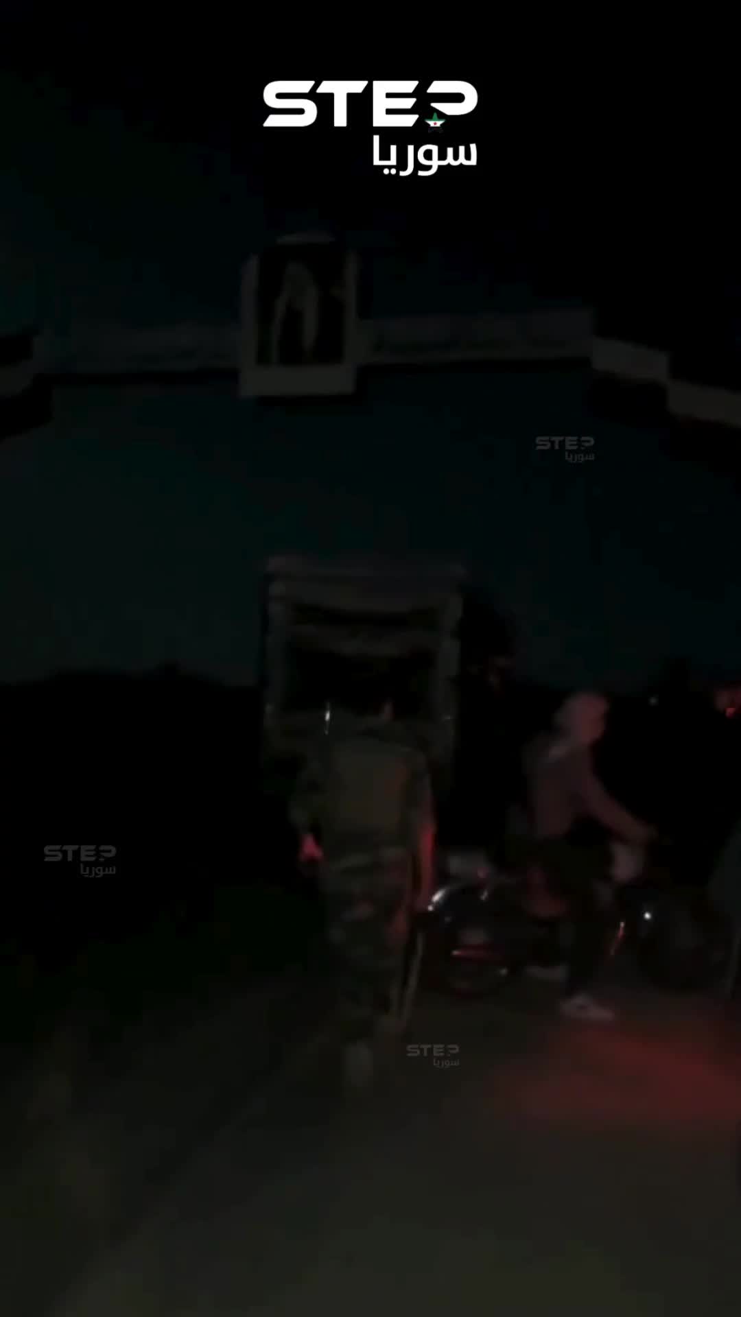 Scenes of Arab tribal forces arriving at the entrance to the city of Sweida after battles with local armed groups.