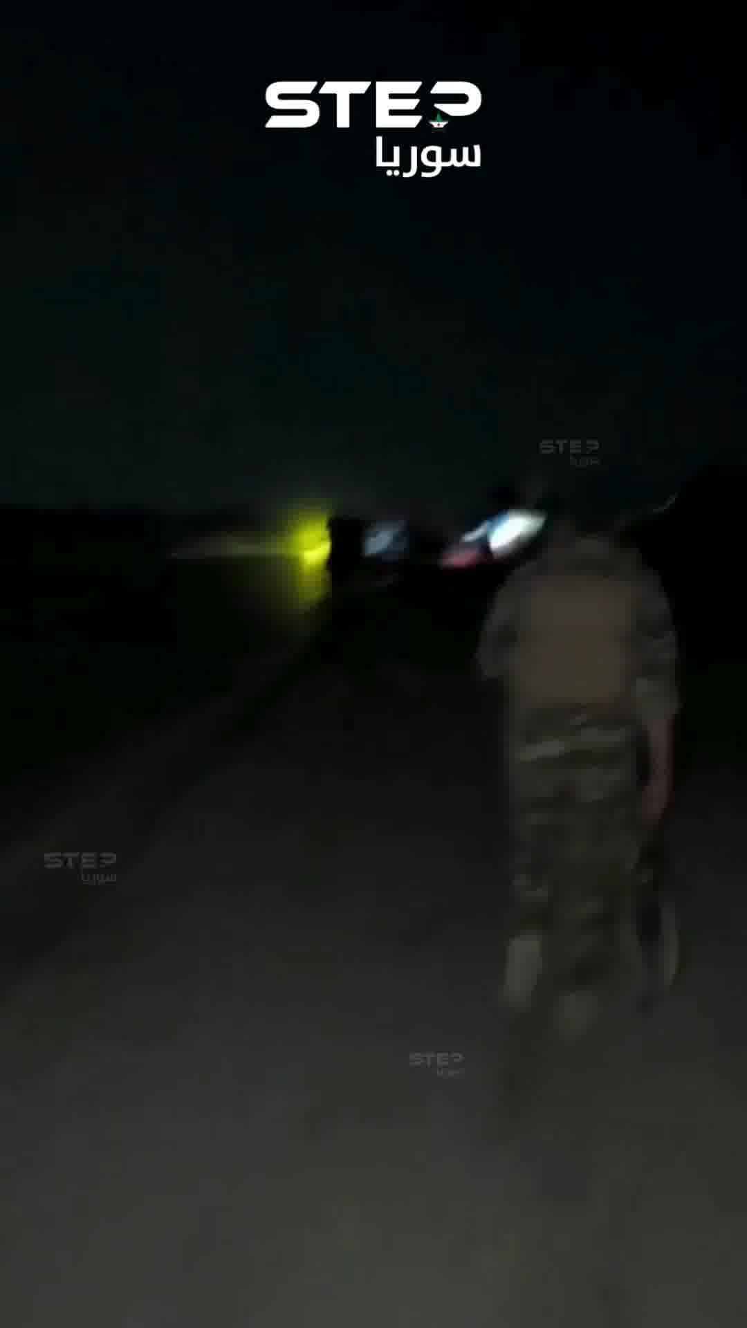 Scenes of Arab tribal forces arriving at the entrance to the city of Sweida after battles with local armed groups.