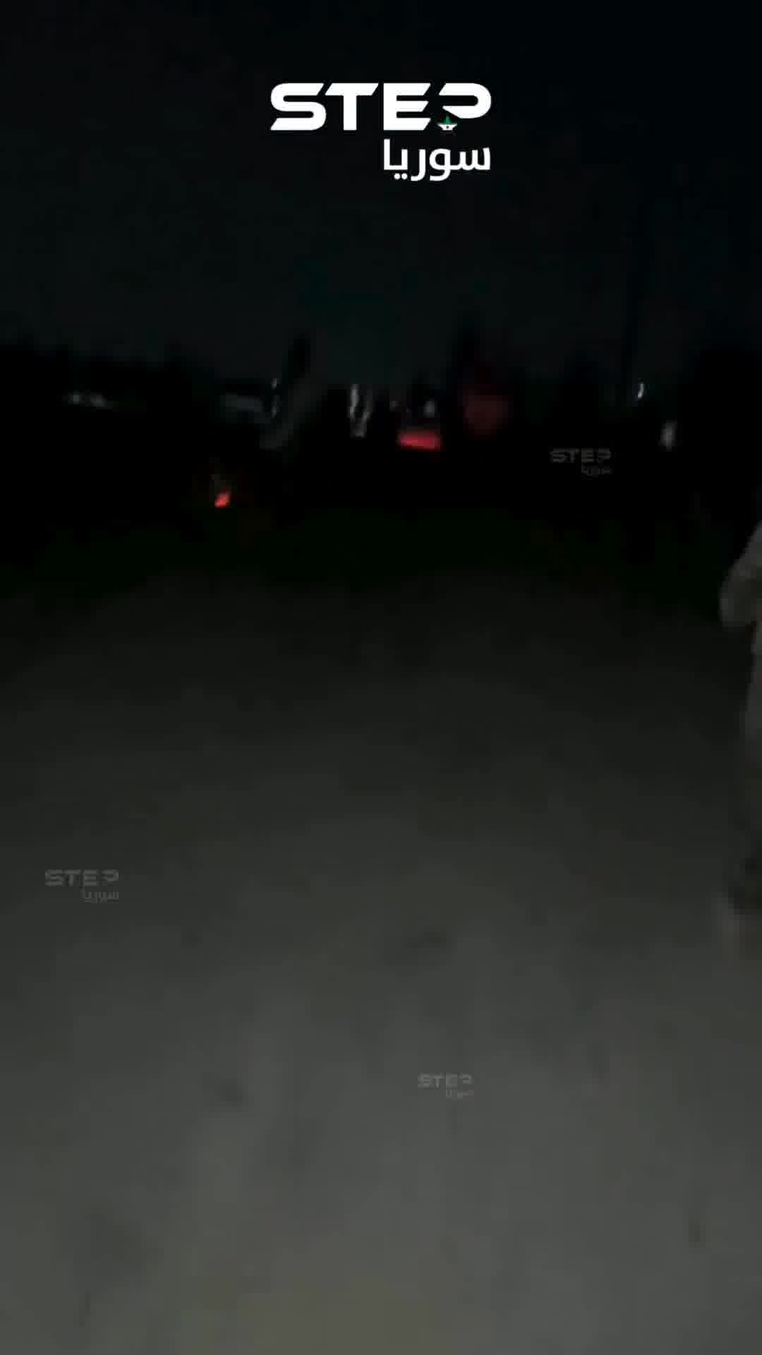 Scenes of Arab tribal forces arriving at the entrance to the city of Sweida after battles with local armed groups.