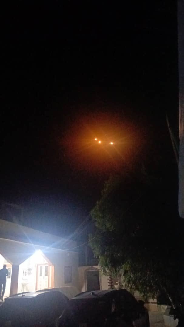 Israeli warplanes are flying over Sweida at this moment, with the launch of thermal flares in the region's sky.