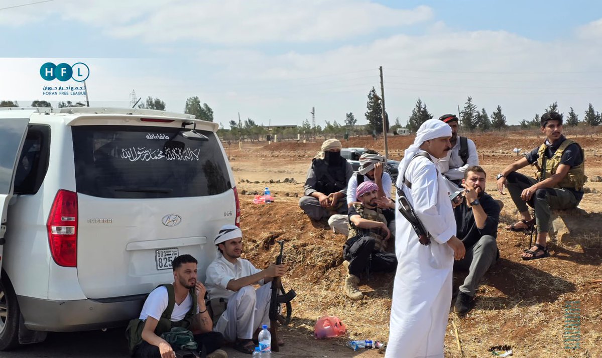South Syria: tribal fighters who came from other regions are also progressively withdrawing from Suwayda province, in conjunction with the deployment of the Security forces in the area (mostly in the Western countryside). nThe Security forces also arrived in Walgha (NW. outskirts of the city)