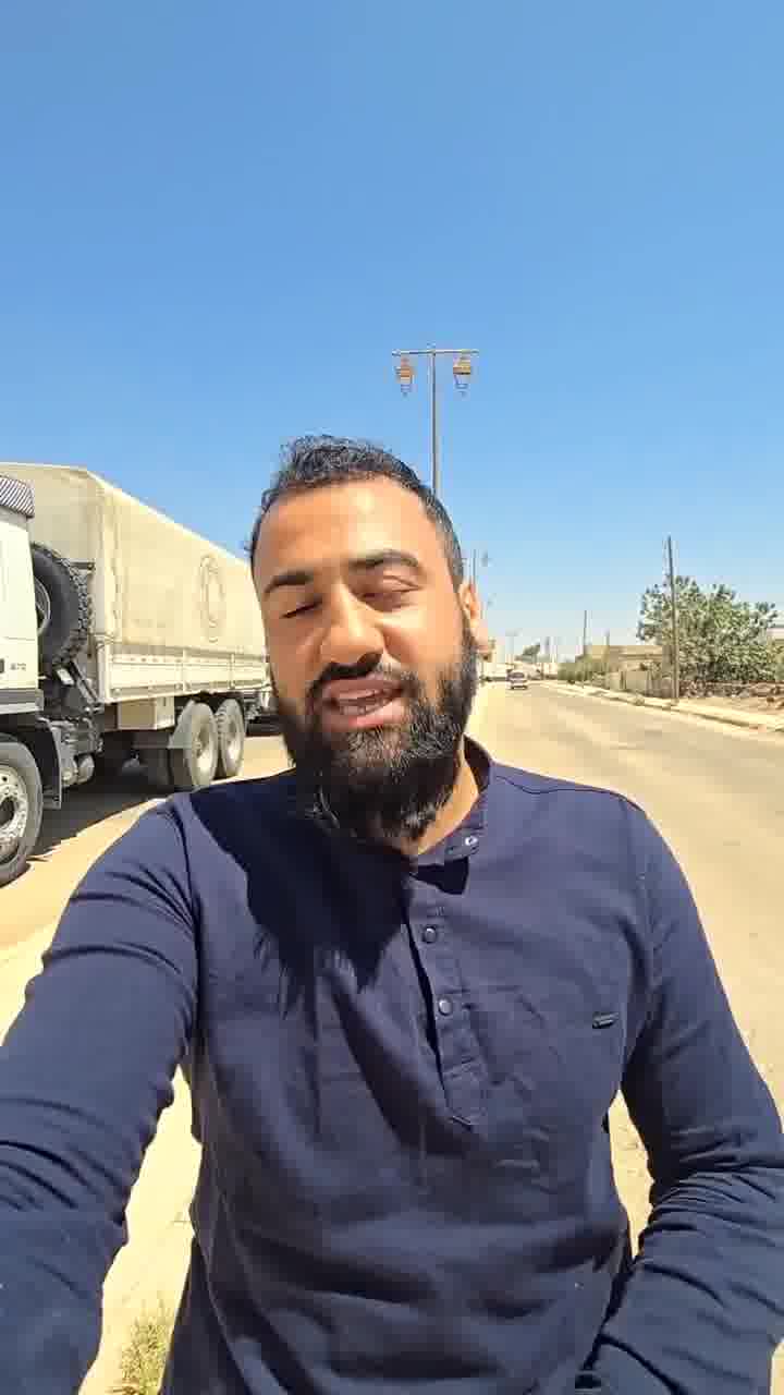 Syria: a Red Crescent humanitarian convoy (3rd one since the ceasefire) is preparing to enter Suwayda today. nIt contains around 200 tons of flour, medical supplies and 1,000 food baskets