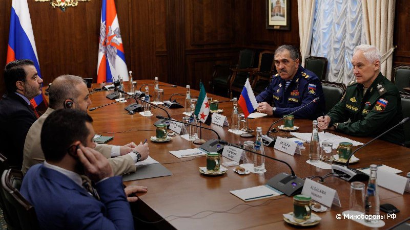 Minister obrony Rosji spotkał się w Moskwie z ministrem obrony Syrii