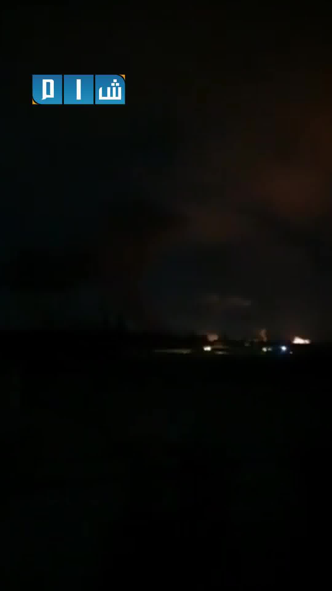 Violent Israeli airstrikes target the outskirts of Homs.