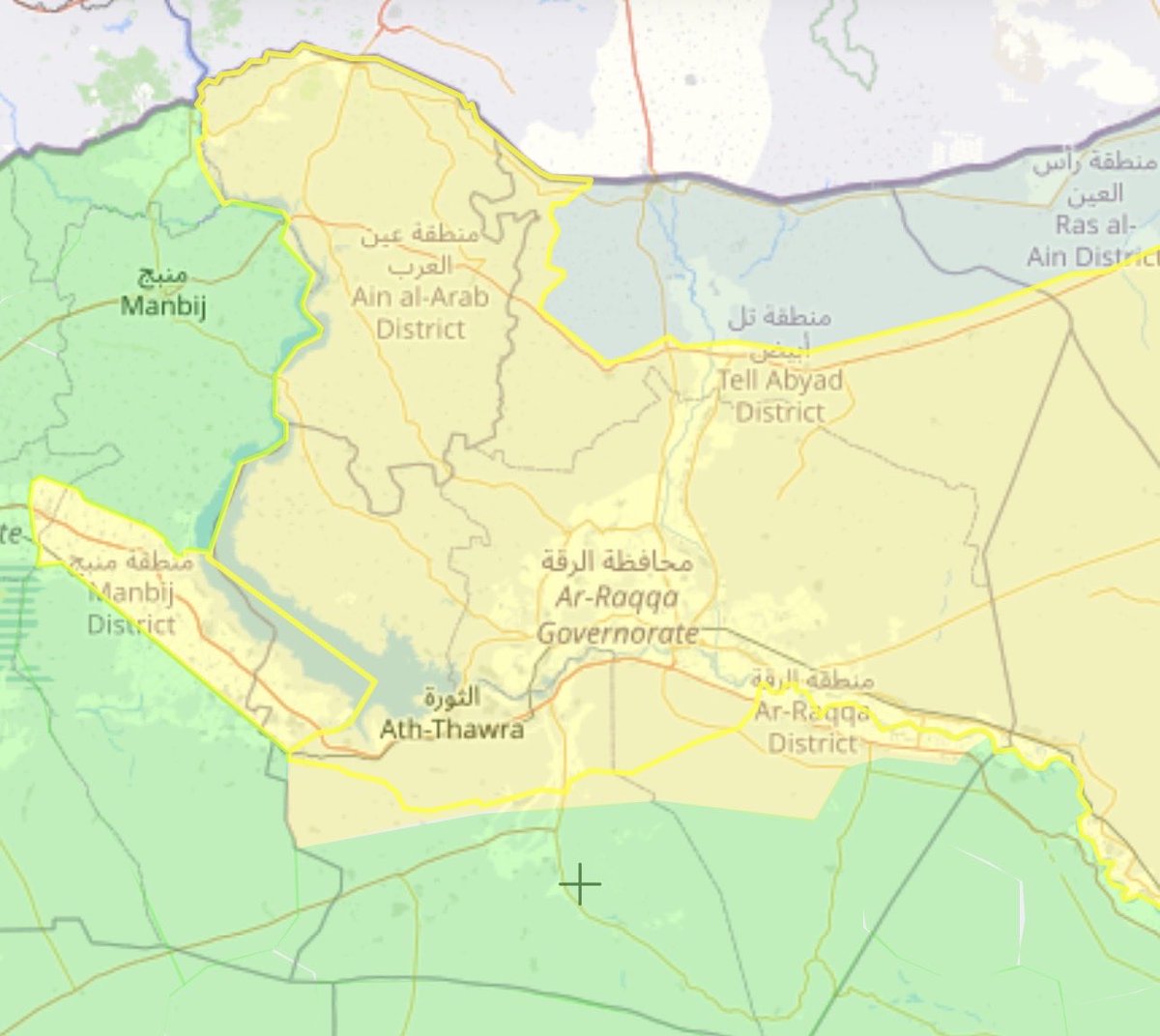 Syrian government have closed all roads to Raqqa city amid tensions with SDF
