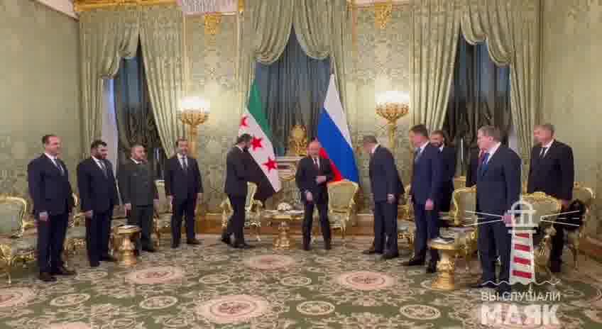 Putin met with Al Sharaa in Kremlin