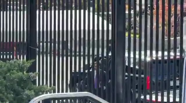 Ahmed al-Sharaa leaves the White House after his meeting with Trump