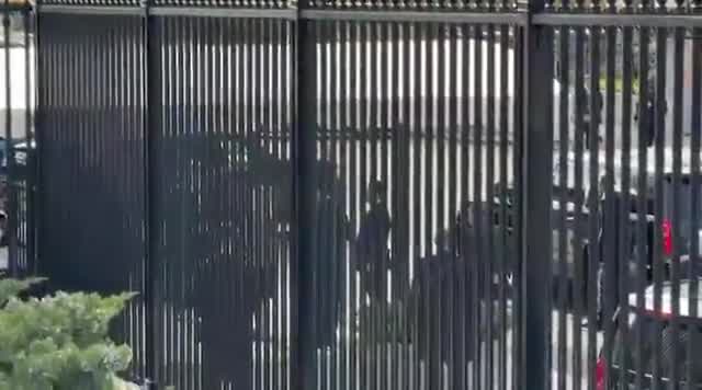 Ahmed al-Sharaa leaves the White House after his meeting with Trump