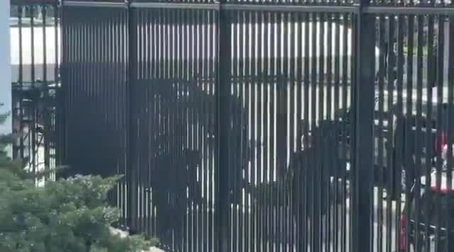 Ahmed al-Sharaa leaves the White House after his meeting with Trump