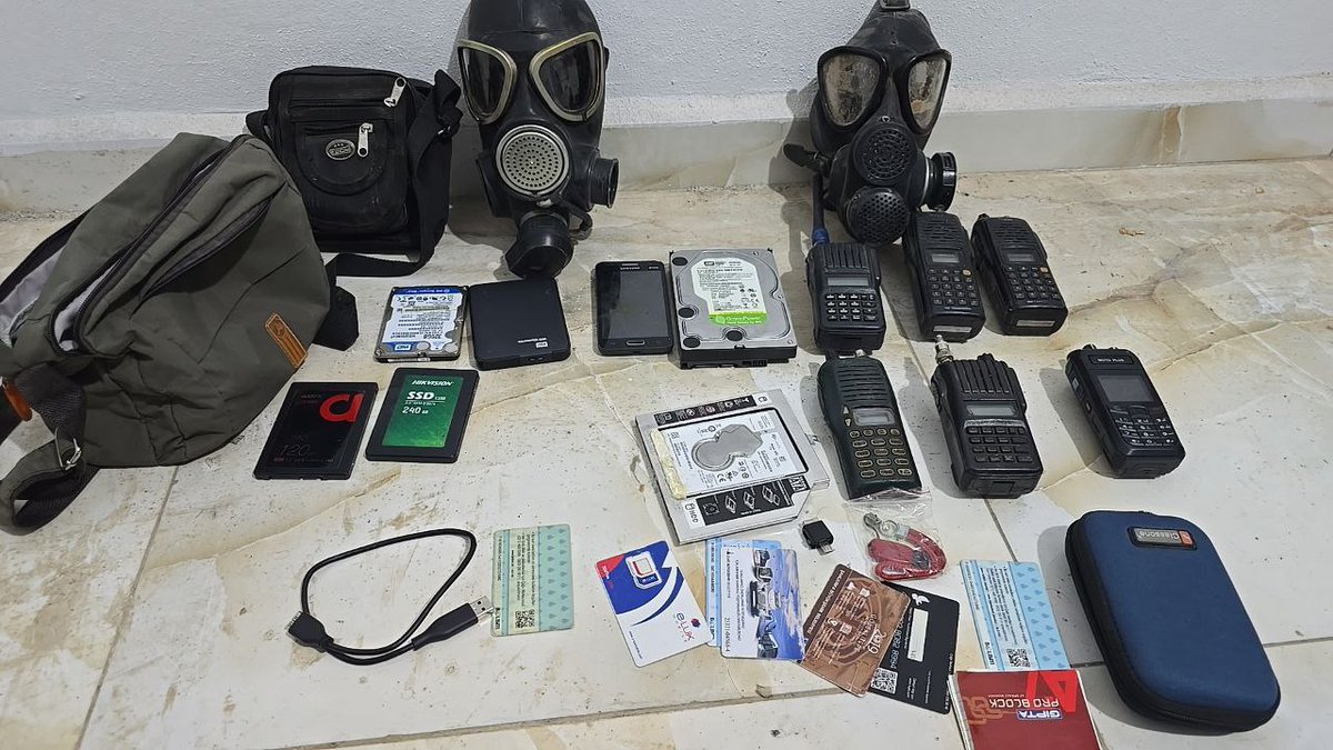 The Security Forces, during raids against ISIS cells, uncovered a weapons and explosives cache in Souran (N. Hama). It contained anti-tank missile equipment, professional explosives (TNT) and IEDs made from anti-tank mines and artillery shells