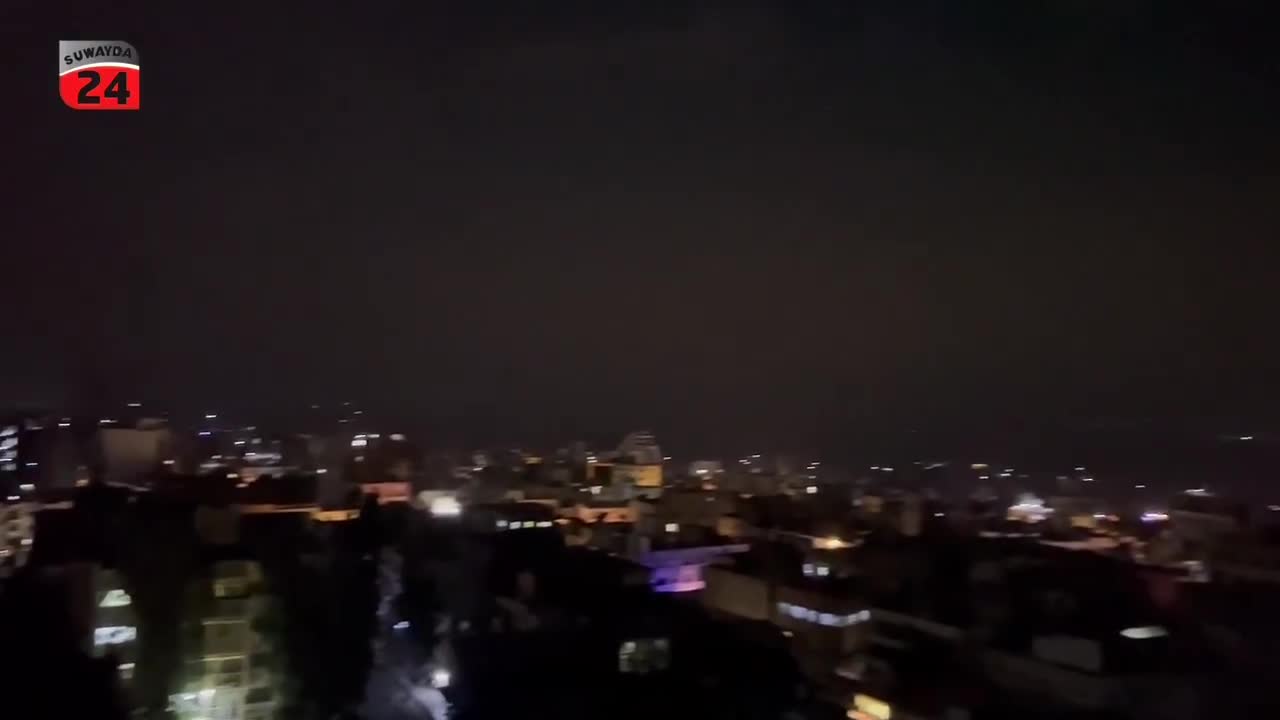 .@suwayda24 A cautious calm prevails in Suwayda, occasionally interrupted by sporadic bursts of gunfire, following the de-escalation of clashes that took place in the western fronts on Thursday evening