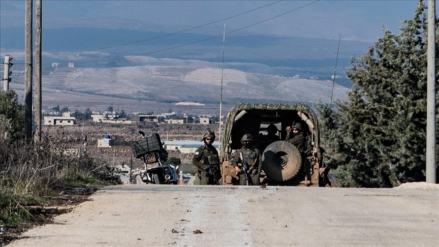 Israeli forces carried out another ground  into Umm al-Luqas village in  on Wednesday, entering in four vehicles, raiding houses, and then withdrawing