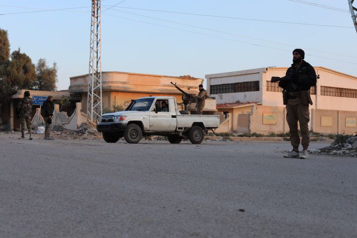 Syria's Ministry of Interior reports on its raids against ISIS today in the aftermath of yesterday's attack, in coordination with the Global Coalition, which led to the arrest of 5 individuals. Our units carried out a qualitative and decisive security operation in the city of Palmyra, following the cowardly terrorist attack carried out yesterday by an ISIS operative, which targeted a meeting of the Internal Security Forces Command in the Syrian desert, with the participation of a delegation from the International Coalition, and resulted in deaths and injuries.