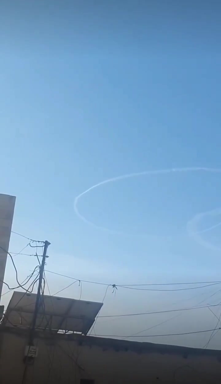 Turkish warplanes are flying north of Raqqa.