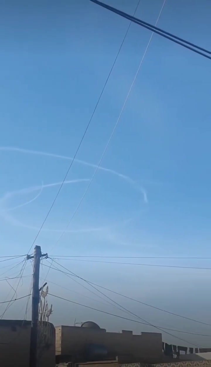 Turkish warplanes are flying north of Raqqa.