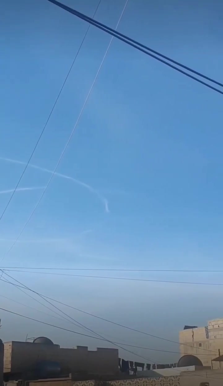 Turkish warplanes are flying north of Raqqa.