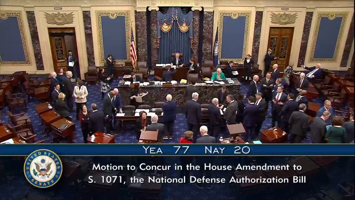 The US Senate has just overwhelmingly voted to definitively repeal the Caesar Act