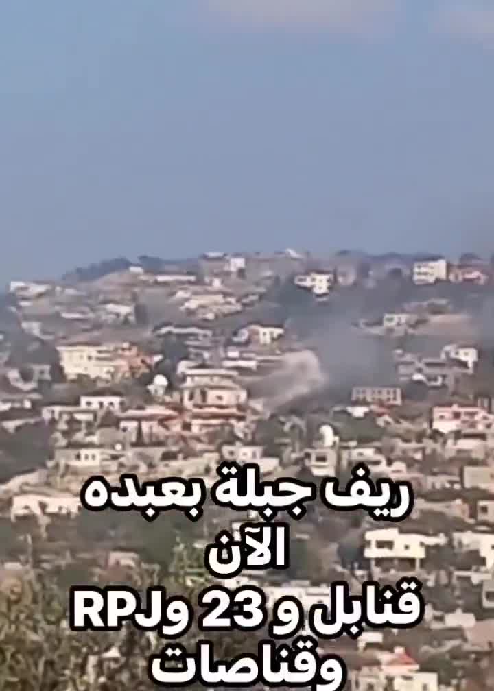 Video showing the clashes that erupted one hour ago after the Security forces tried to arrest wanted Assadists in the Southern Latakia countryside