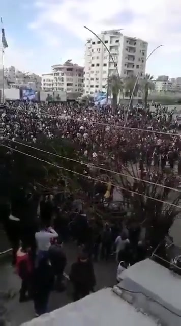 Members of the Syria's Alawite community hold a large demonstration in Latakia today, asking for a federation