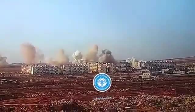 Halep'teki Aşrafiye mahallesi, kısa bir süre önce.