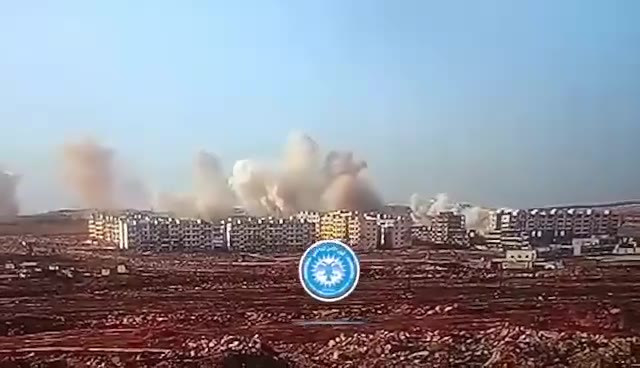 Ashrafieh neighborhood in Aleppo a short while ago