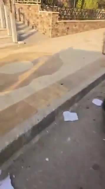 Fires broke out in civilian properties as a result of artillery shelling by the SDF militia on the Syriac Quarter in Aleppo.