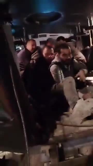 A group of SDF militia members were captured in the Ashrafieh neighborhood of Aleppo today.